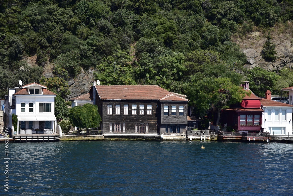 Waterfront houses of Bosphorus