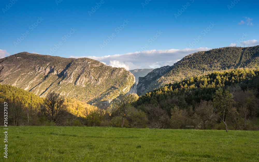 Regional nature park of the Azure PreAlps