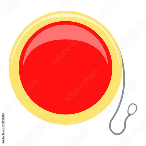 Isolated yo-yo toy icon