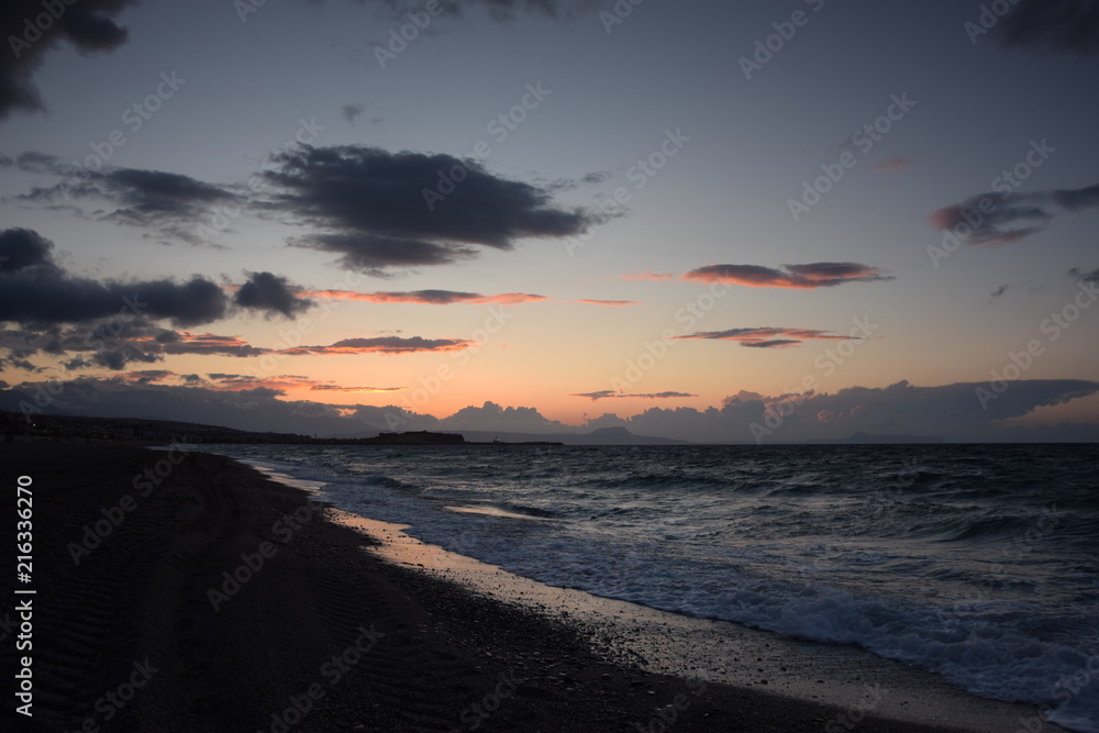 Abend bei Rethymnon, Kreta