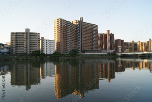 川のある風景