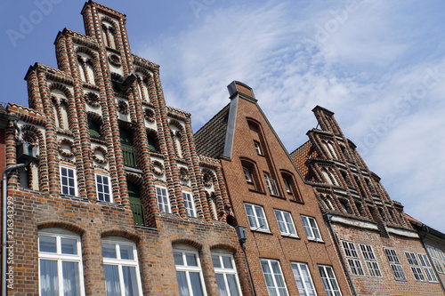 historische Altstadt Lüneburg - Giebelhäuser