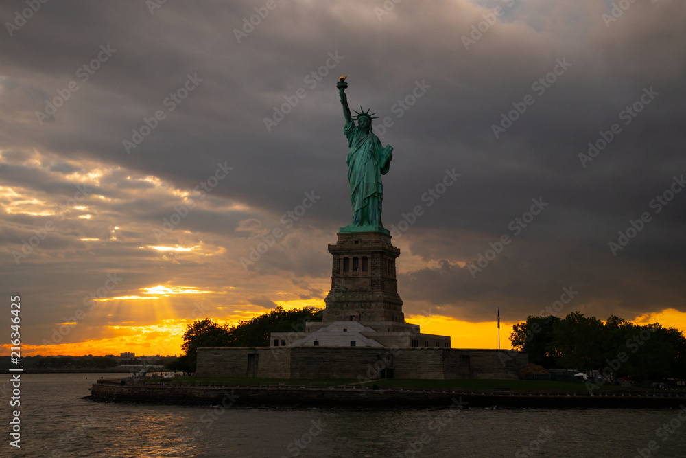 Statue of Liberty at Ellis Island in New York City Statue of Liberty at Ellis Island in New York City