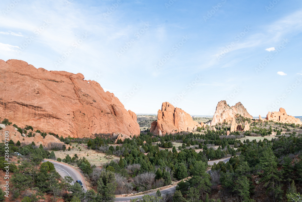 Fototapeta premium Garden of the Gods frame 1