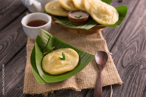 serabi. indonesian pancake photo