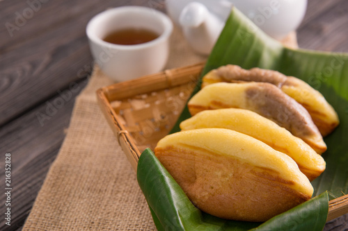 pukis snack. indonesian street food photo