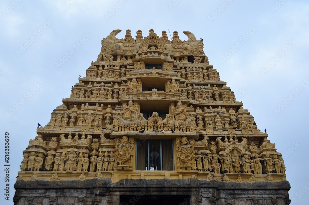 Naklejka premium Chennakeshava Temple, Belur, Karnataka, India