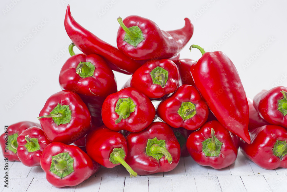 Red peppers Red peppers
