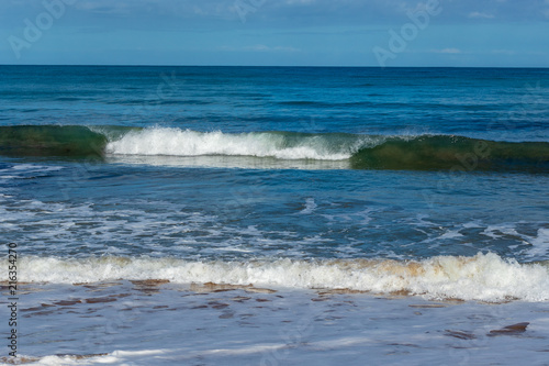 waves on the sand © Nicole