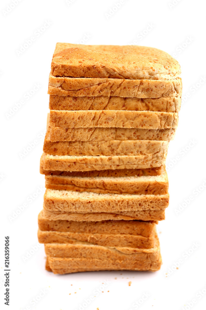 Bread Row with White Backdrop. Bread Row with White Backdrop.