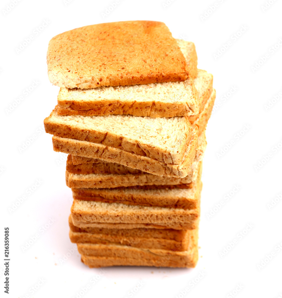 Bread Row with White Backdrop. Bread Row with White Backdrop.