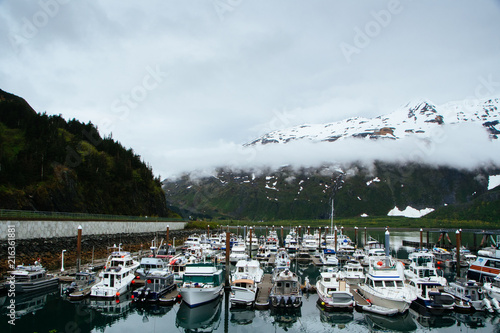 Whittier port Alaska photo