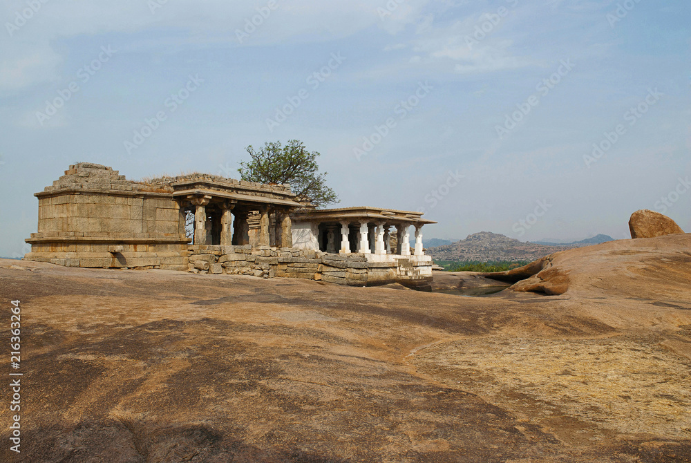 Mula, the original, Virupaksha temple, Hemakuta Hill, Hampi, Karnataka. Sacred Center. Mula, the original, Virupaksha temple, Hemakuta Hill, Hampi, Karnataka. Sacred Center.