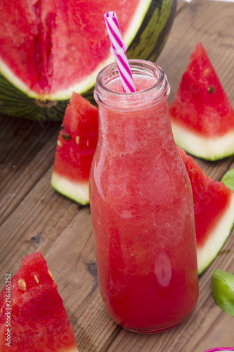 summer drink, watermelon juice