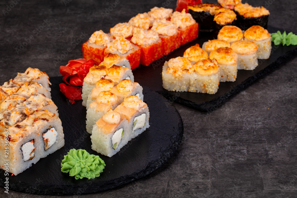 Japanese sushi set Japanese sushi set