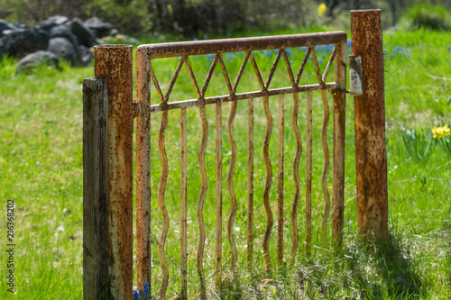 Rusty gate