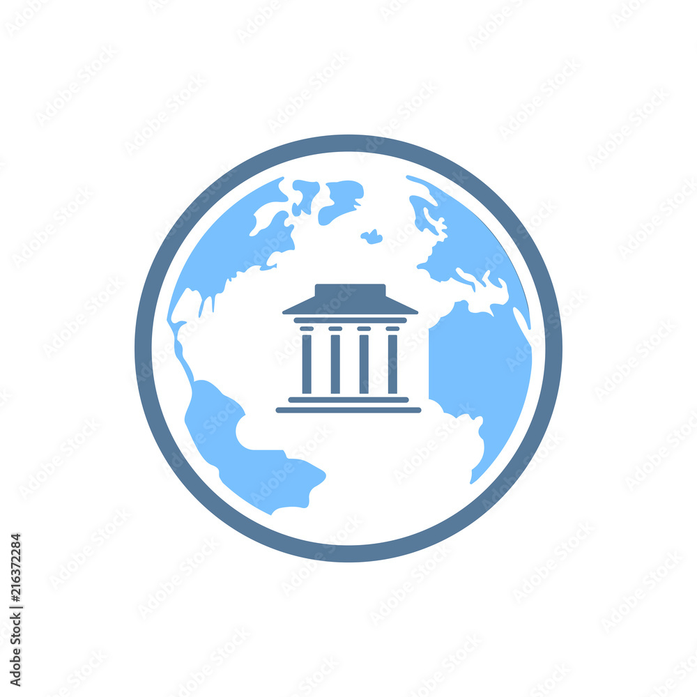 Global Banking Icon Global Banking Icon