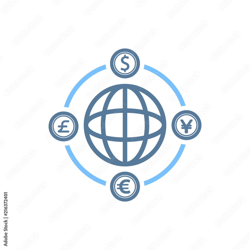 Global Currency Icon Global Currency Icon