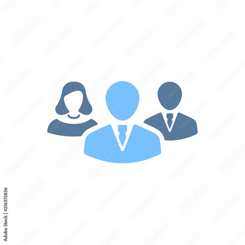 Business Leadership Icon Business Leadership Icon