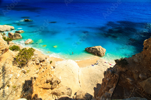 The beautiful Cala Goloritzè in Sardinia