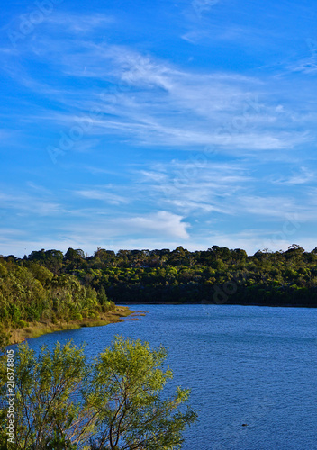 Landscape view of water reserve © galexia