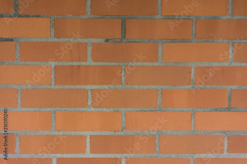 orange brick wall full frame background