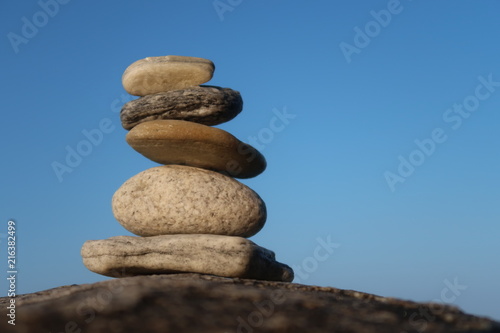 Stone balancing