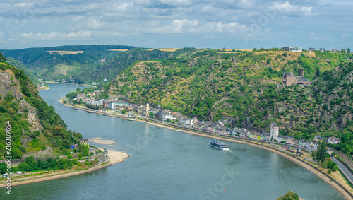 Panorama am Rhein