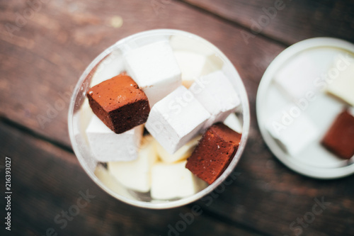 Delicious Homemade Marshmallows - Chocolate, Papaya, Vanilla and Berry