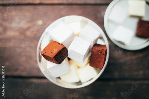 Delicious Homemade Marshmallows - Chocolate, Papaya, Vanilla and Berry