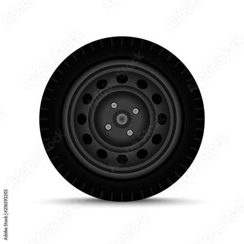 car black wheel