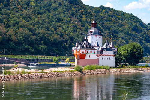 Foto Burg Pfalzgrafenstein im Rhein