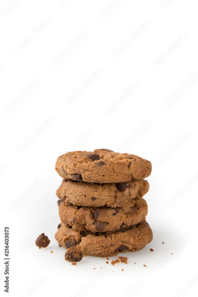 Cookies Isolated on a White Background (Portrait) Cookies Isolated on a White Background (Portrait)