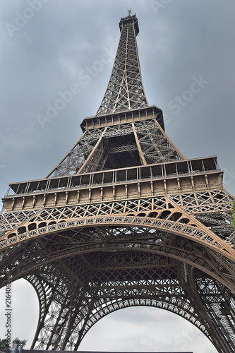 symbol of Paris - the Eiffel Tower  Paris  France