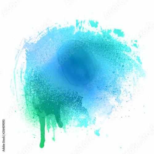 Watercolour splat texture