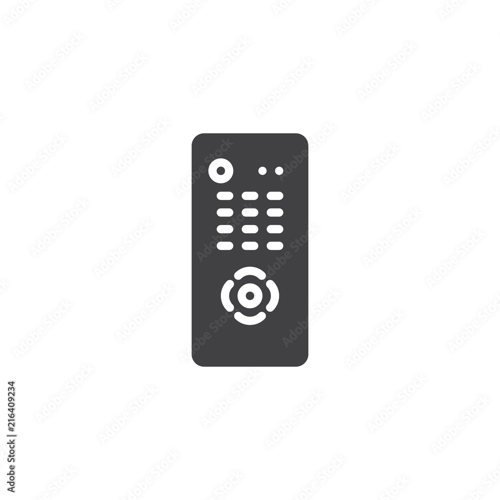 Remote control vector icon. filled flat sign for mobile concept and web design. TV controller simple solid icon. Symbol, logo illustration. Pixel perfect vector graphics Remote control vector icon. filled flat sign for mobile concept and web design. TV controller simple solid icon. Symbol, logo illustration. Pixel perfect vector graphics