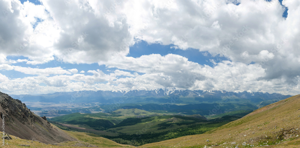 Panorama of the Altai