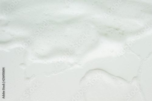Bubbles foam white washing shower
