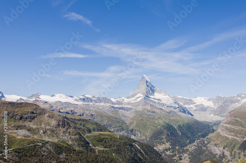 Zermatt, Matterhorn, Trockener Steg, Hörnlihütte, Alpen, Furggsattel, Furi, Zmutt, Zmuttgletscher, Theodulgletscher, Furgggletscher, Wallis, Sommer, Schweiz