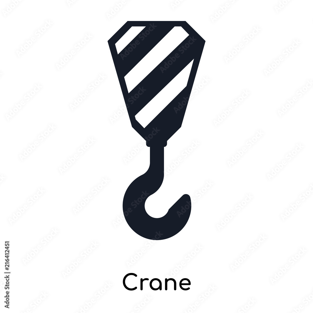 crane icons isolated on white background. Modern and editable crane icon. Simple icon vector illustration. crane icons isolated on white background. Modern and editable crane icon. Simple icon vector illustration.