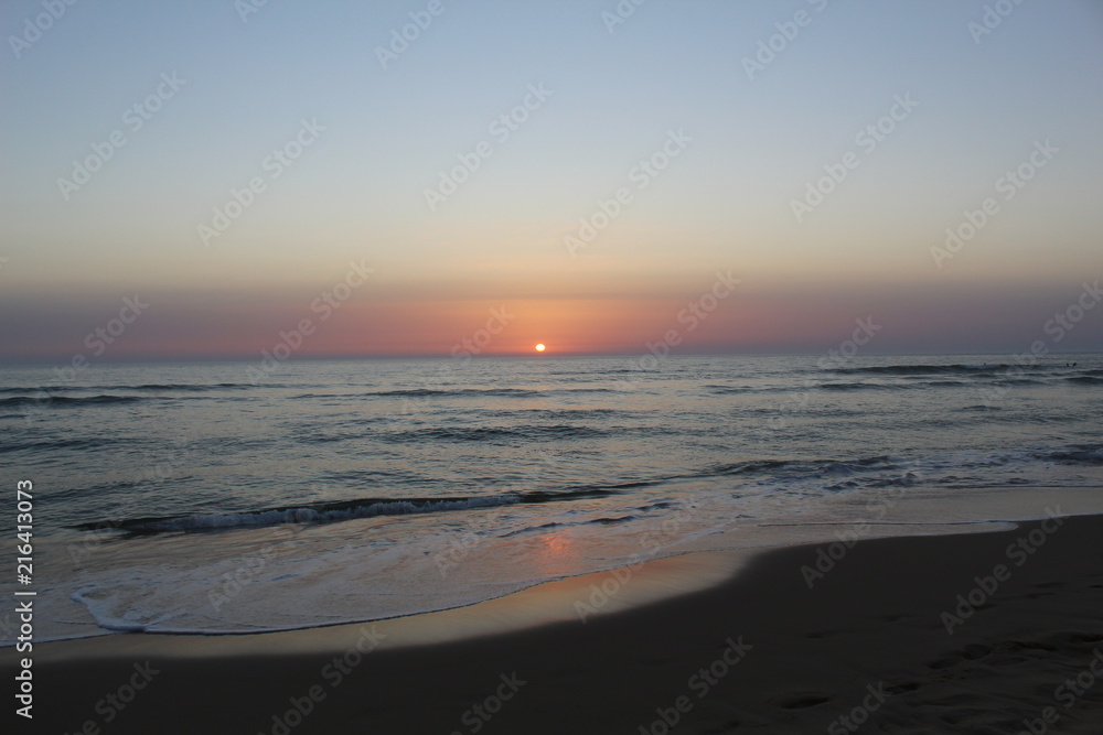 Fototapeta premium Coucher de soleil