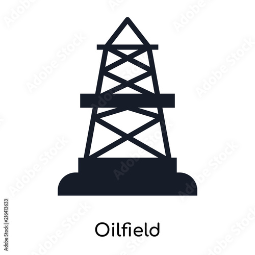 oilfield icons isolated on white background. Modern and editable oilfield icon. Simple icon vector illustration.