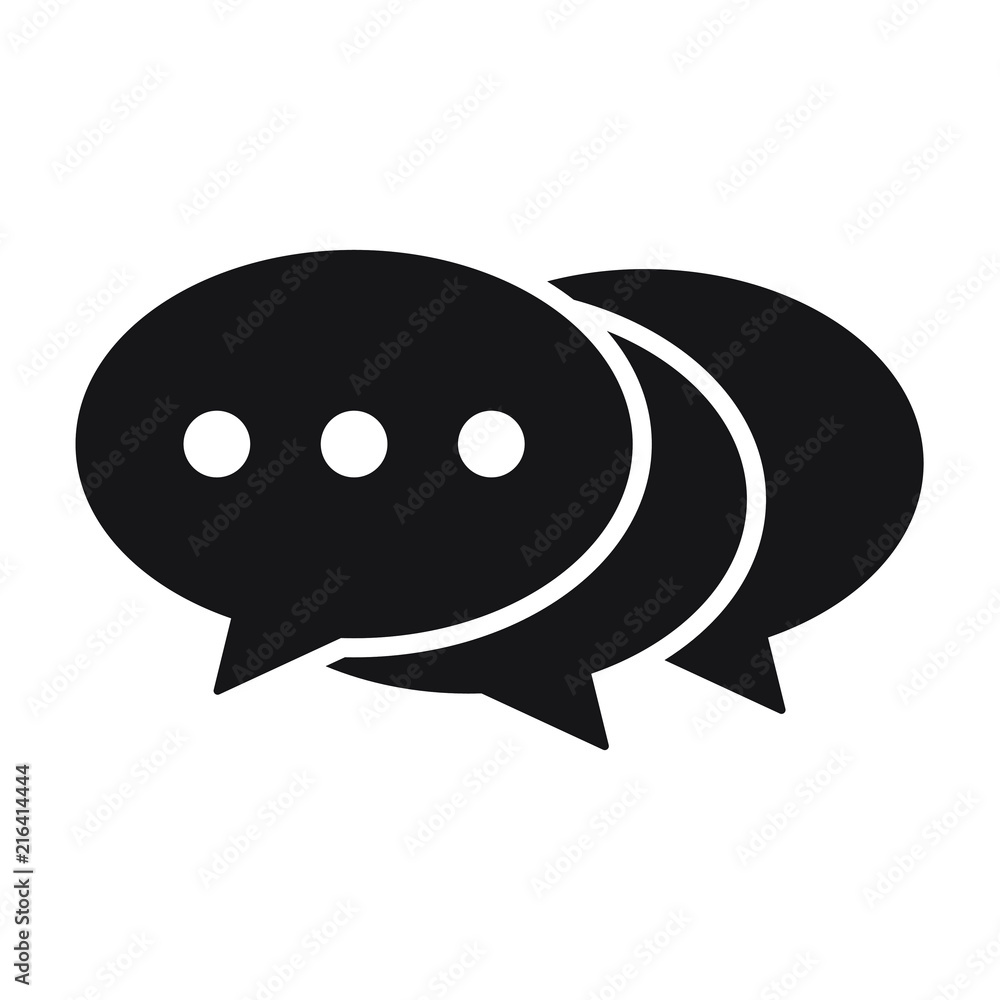 Chat icon, forum icon, comments icon Chat icon, forum icon, comments icon