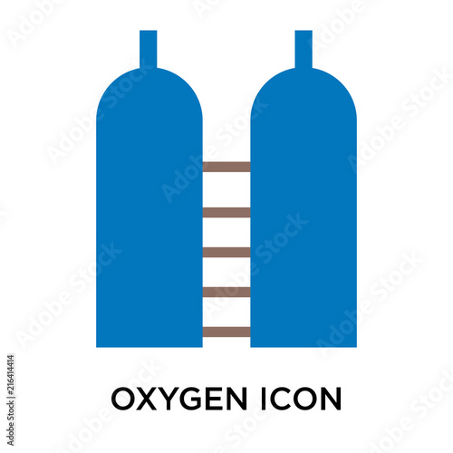 oxygen icons isolated on white background. Modern and editable oxygen icon. Simple icon vector illustration.