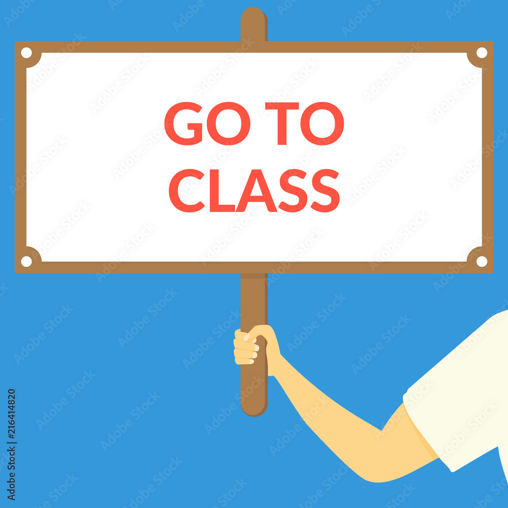 Go To Class Clipart