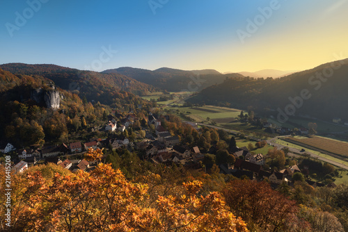 Über Streitberg geblickt photo