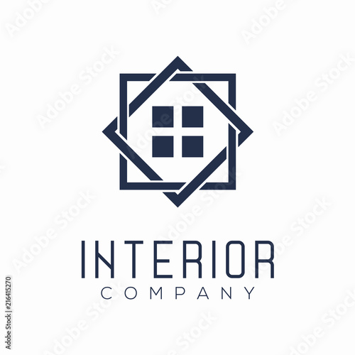 Minimalist Interior Logo Design Concept