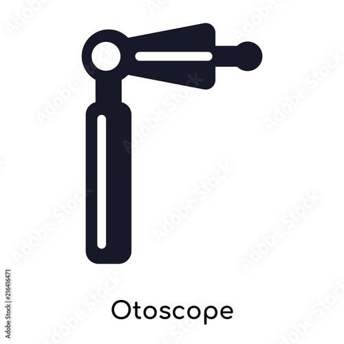 otoscope icon isolated on white background. Modern and editable otoscope icon. Simple icons vector illustration.