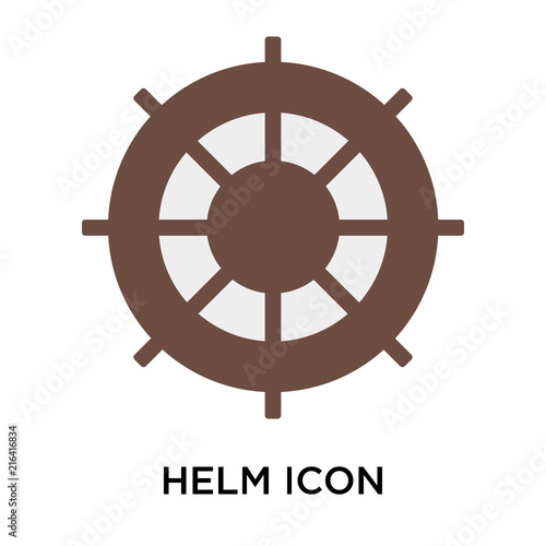 helm icons isolated on white background. Modern and editable helm icon. Simple icon vector illustration.