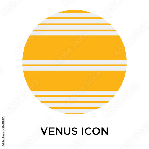 venus icon isolated on white background. Simple and editable venus icons. Modern icon vector illustration.
